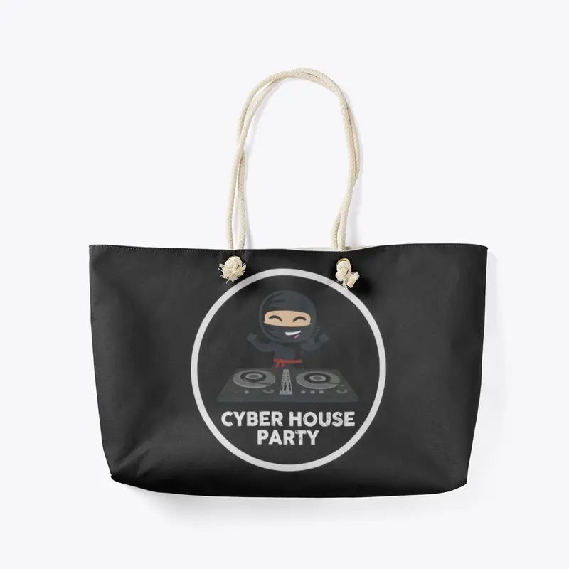 Cyber House Party Tote Bag