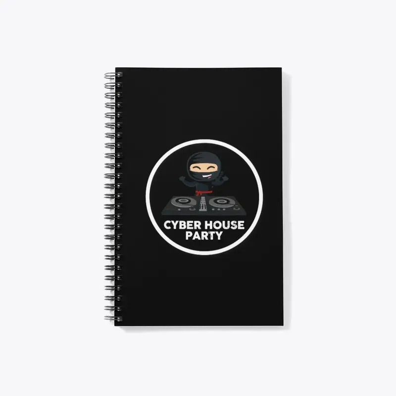 Cyber House Party Notepad